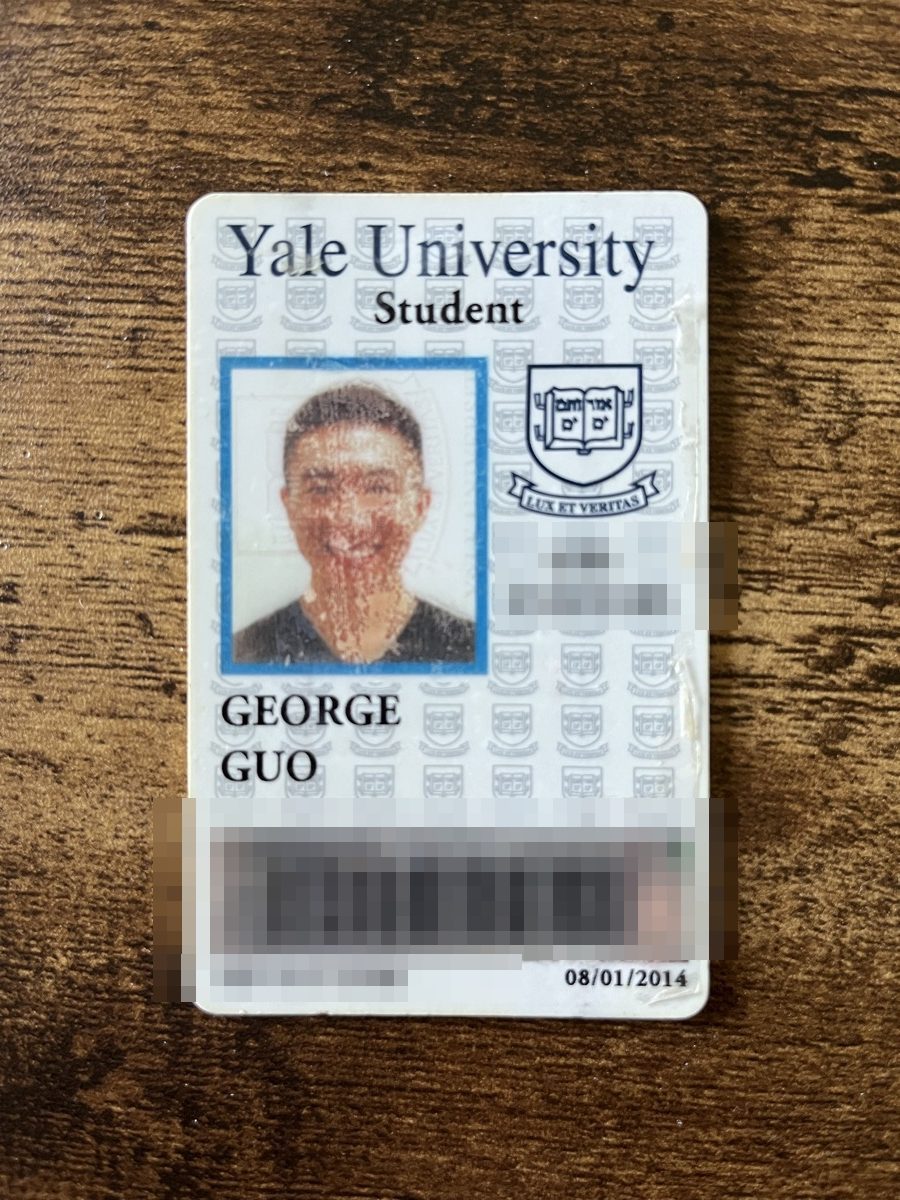 George's Yale student ID